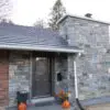 Custom Astoria Real Stone Veneer with Sawn Heights and Custom Color (Less Pink)