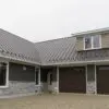 Logan Natural Thin Stone Veneer Garage