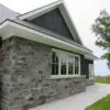Pembroke Natural Thin Stone Veneer with Sawed Ends Exterior and Wainscoting