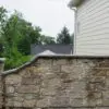 Salerno Real Thin Stone Veneer Privacy Wall