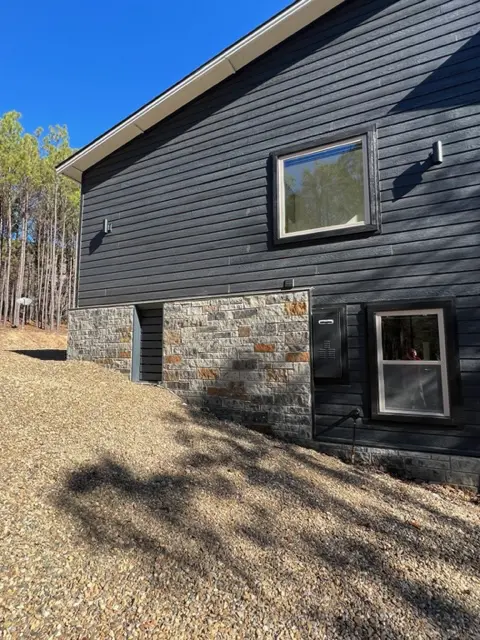 Buckingham Custom Brown Natural Stone Veneer Exterior