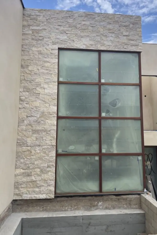 Nob Hill Real Thin Stone Veneer Exterior Installation