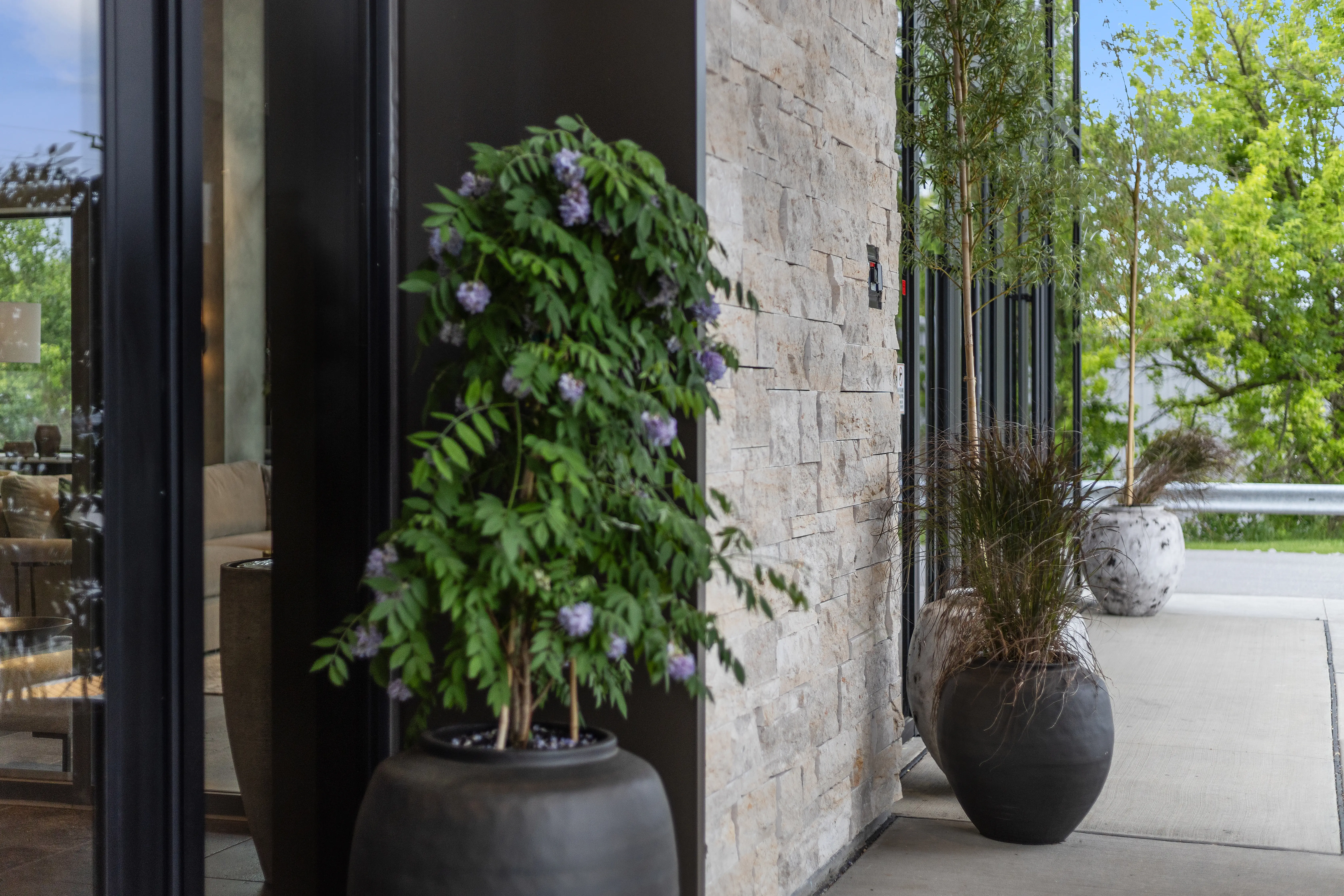 Nob Hill Natural Stone Veneer Walkway