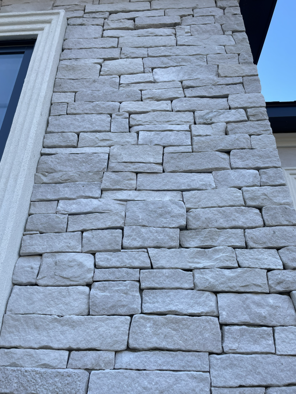 Custom Barcelona Ledgestone Real Thin Veneer Drystack Close Up