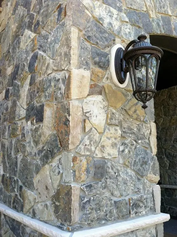 Arctic Natural Stone Veneer Close Up