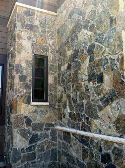 Arctic Natural Stone Veneer Residence