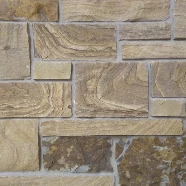 Caramel Real Quarried Thin Stone Veneer