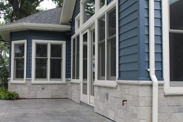 Fond du Lac Castle Rock Natural Stone Veneer Exterior