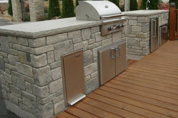 Hamilton Natural Stone Veneer Grill