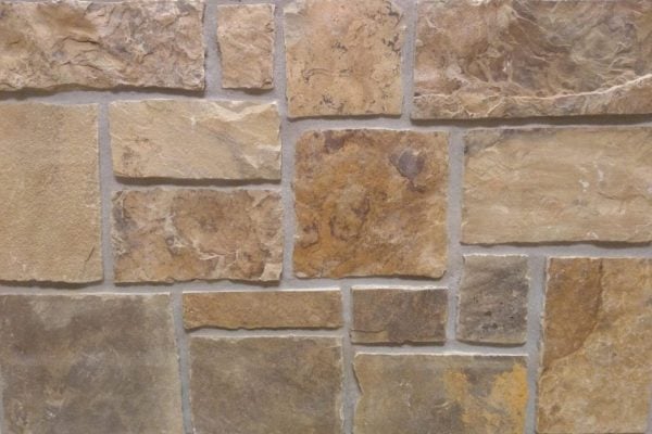 Kodiak Earth Tone Castle Rock Style Natural Thin Stone Veneer 