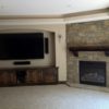 Rainier Natural Stone Veneer Family Room