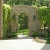 Tuscan Antique Natural Stone Veneer Exterior Gate