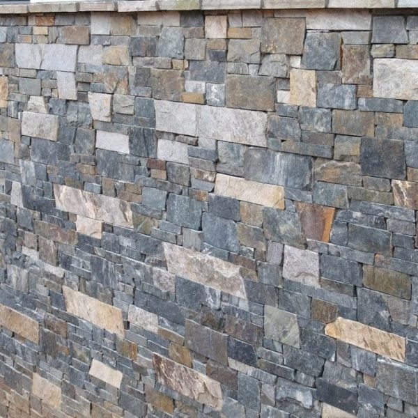 Charleston Low Height Ledgestone Real Thin Veneer Quarry Mill 3983