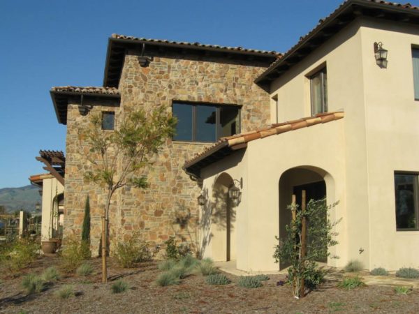 Sedona Natural Thin Stone Veneer Exterior Masonry