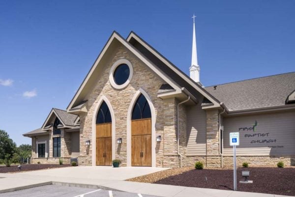 Laramie Natural Stone Veneer Commercial Building