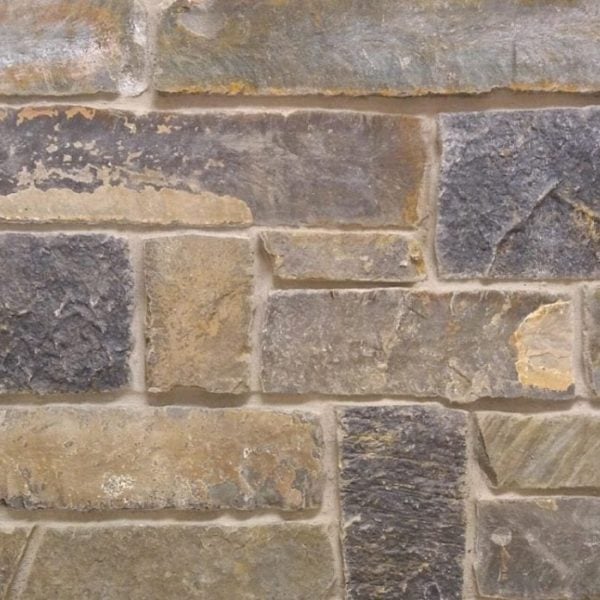 Midnight Natural Thin Stone Veneer