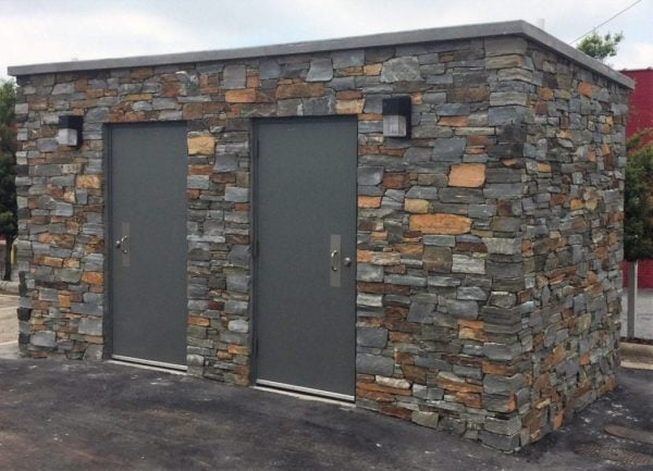 Ridgefield Natural Thin Stone Veneer Commercial