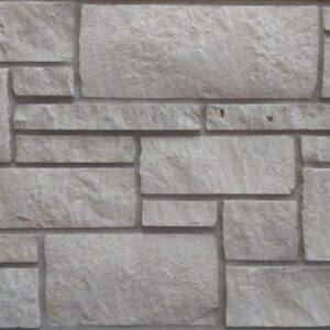 Alpine White Dimensional Natural Thin Stone Veneer