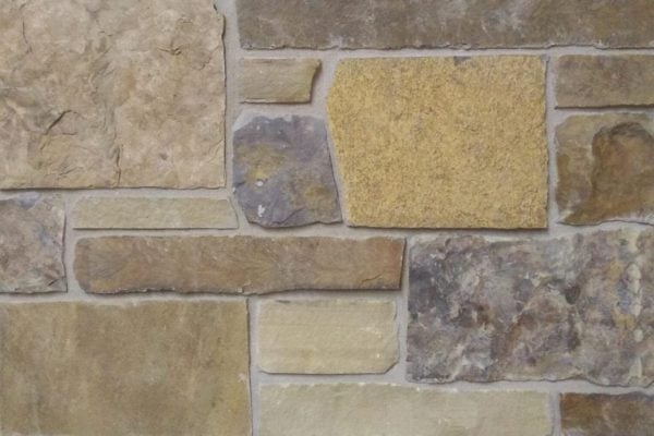 Cortez Brown Ashlar Style Real Thin Stone Veneer | Quarry Mill