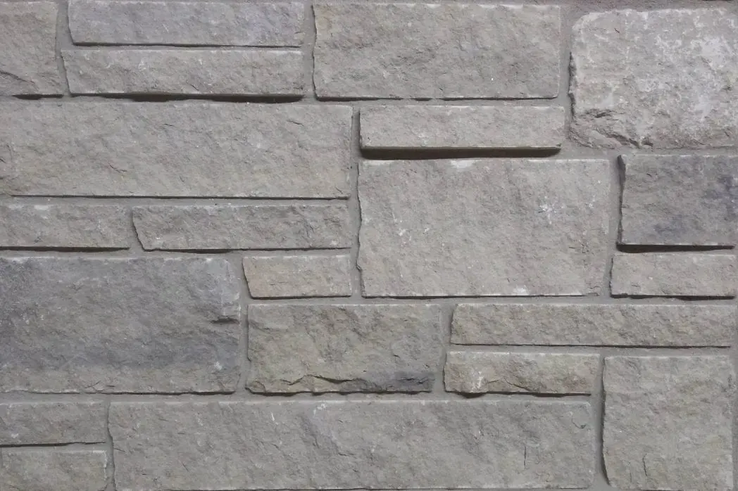 Silver Cloud Dimensional Real Stone Veneer