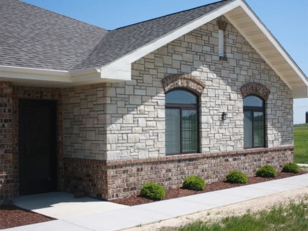 Lockridge Thin Real Stone Veneer Exterior Masonry