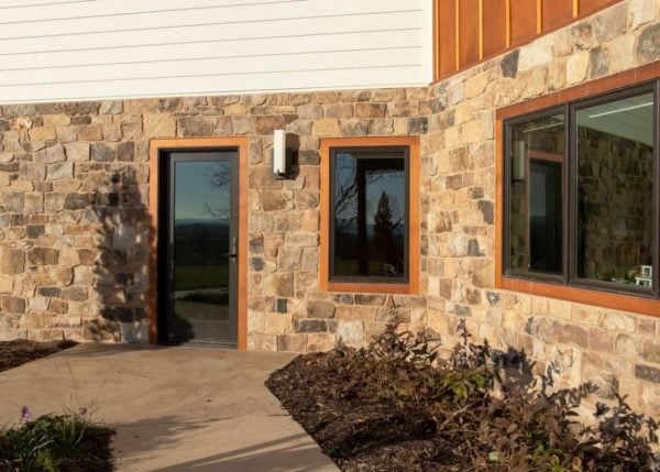 London Natural Fieldstone Veneer Residential Exterior