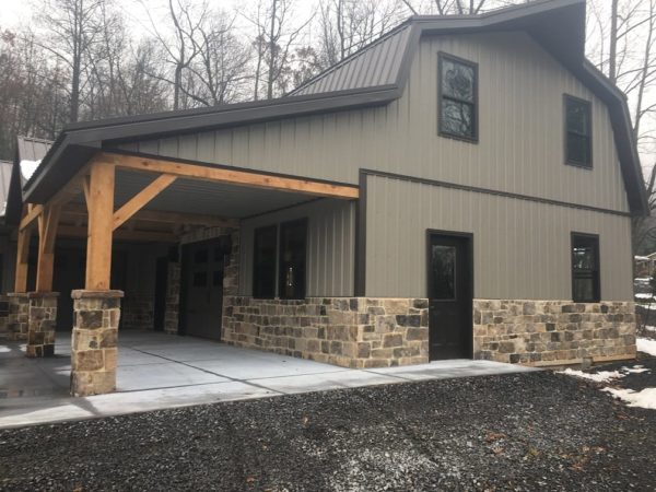 London Natural Stone Veneer Residential Exterior