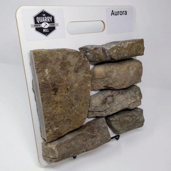 Aurora Natural Stone Veneer Sample Board