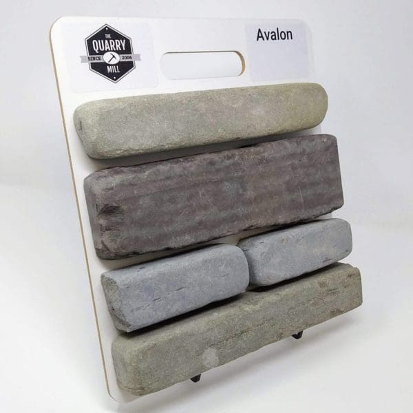 Avalon Natural Stone Veneer Sample Board