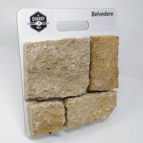 Belvedere Natural Stone Veneer Sample Board