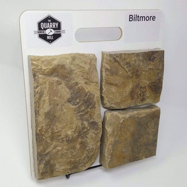 Biltmore Natural Stone Veneer Sample Board