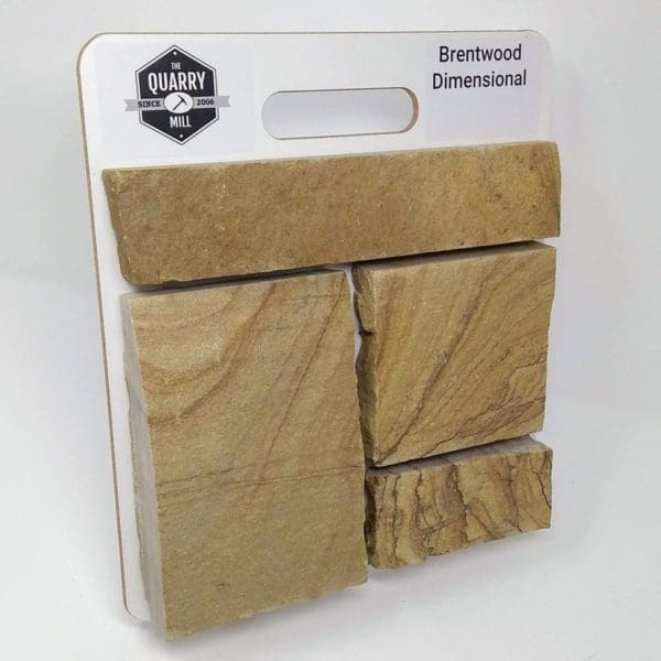 Brentwood Dimensional Natural Stone Veneer Sample Board