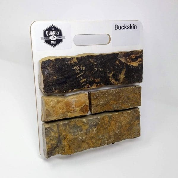 Buckskin Natural Stone Veneer Sample Board