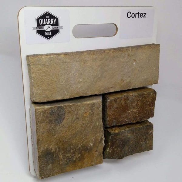 Cortez Natural Stone Veneer Sample Board