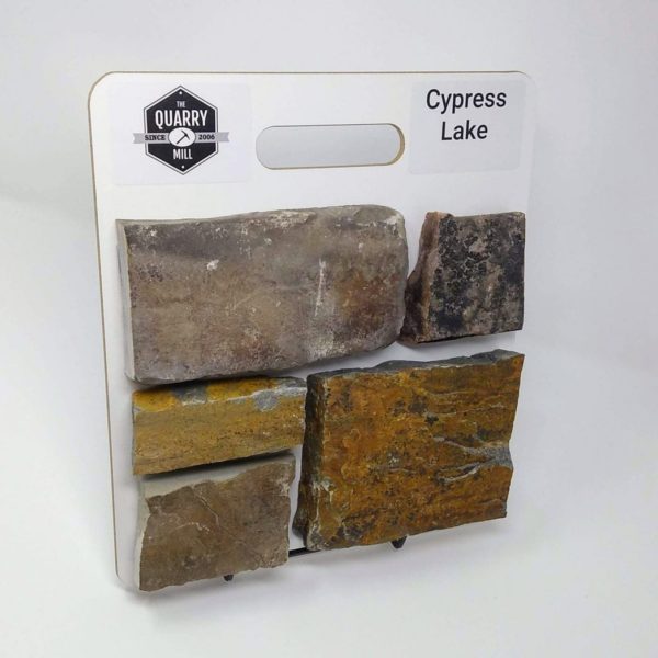 Cypress Lake Natural Stone Veneer Sample Board