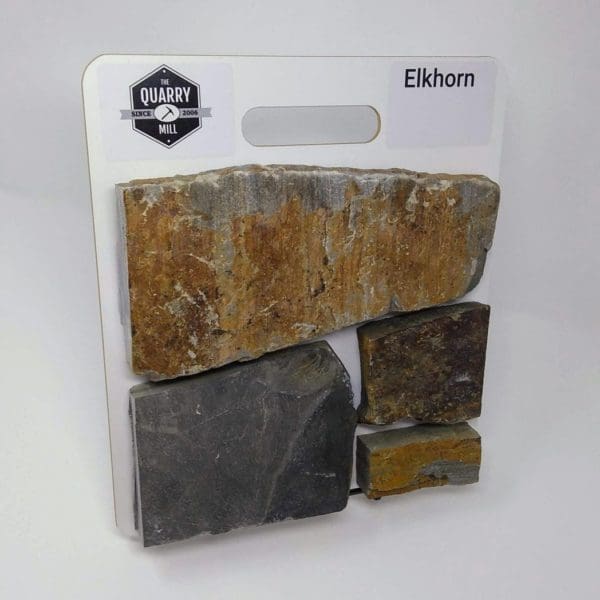 Elkhorn Natural Stone Veneer Sample Board