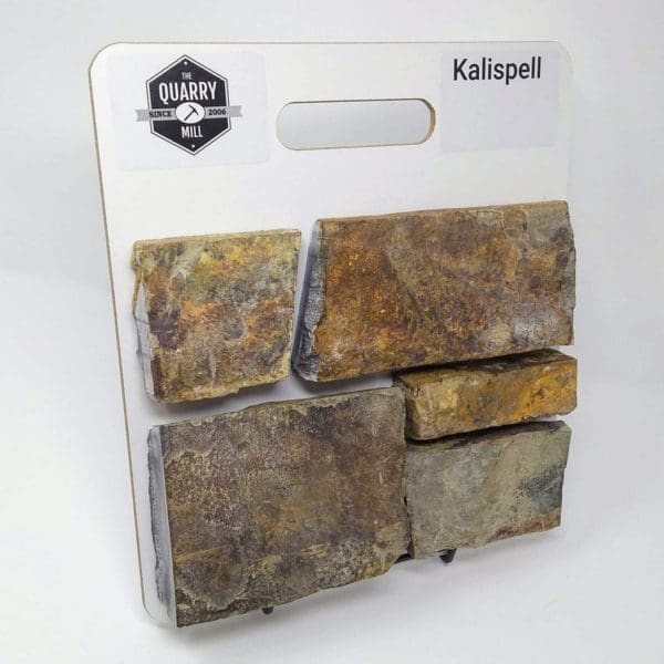 Kalispell Natural Stone Veneer Sample Board