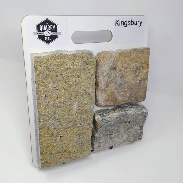 Kingsbury Natural Stone Veneer Sample Board