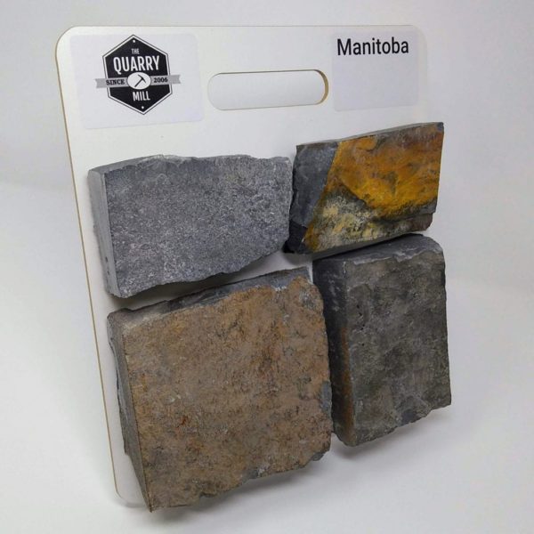 Manitoba Natural Stone Veneer Sample Board
