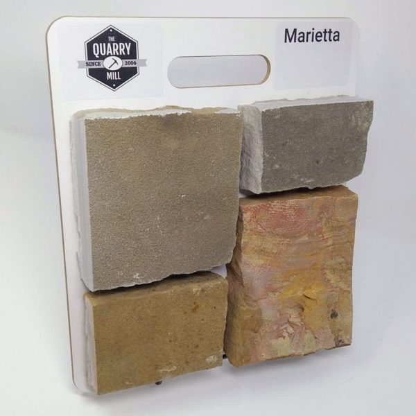 Marietta Natural Stone Veneer Sample Board