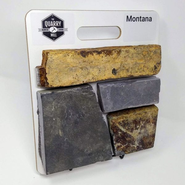 Montana Natural Stone Veneer Sample Board