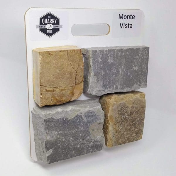 Monte Vista Natural Stone Veneer Sample Board