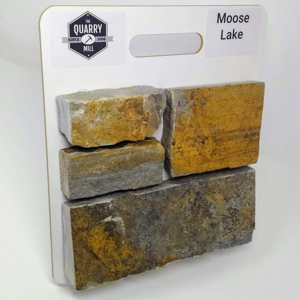 Moose Lake Natural Stone Veneer Sample Board