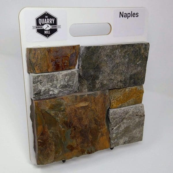 Naples Natural Stone Veneer Sample Board