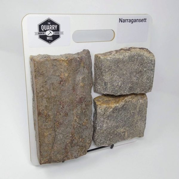 Narragansett Natural Stone Veneer Sample Board