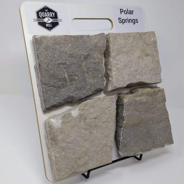 Polar Springs Natural Stone Veneer Sample Board