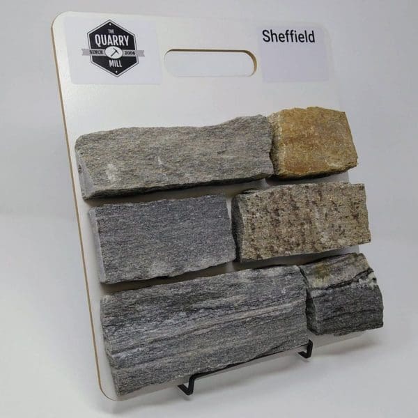 Sheffield Natural Stone Veneer Sample Board