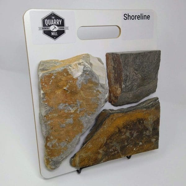 Shoreline Natural Stone Veneer Sample Board