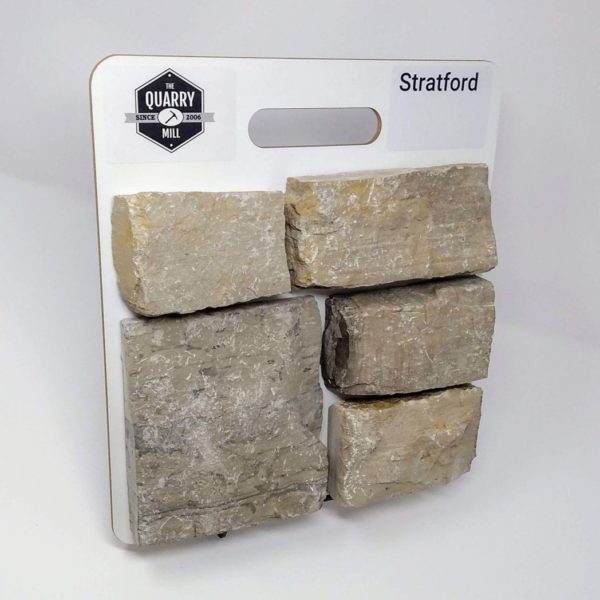 Stratford Natural Stone Veneer Sample Board
