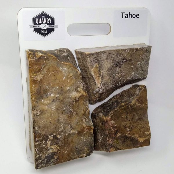 Tahoe Natural Stone Veneer Sample Board
